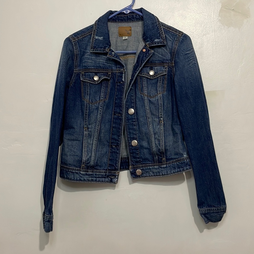 Size S Women's American Eagle Denim Jean Jacket